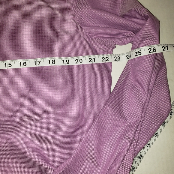 Banana Republic long sleeve button down shirt Mens medium pink - Picture 5 of 5